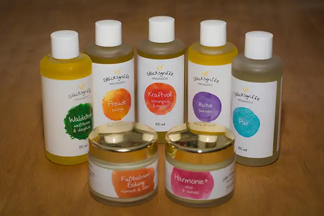 Massageöle in Bio-Qualität - Glücksgriffe Massageöle in Bio-Qualität - Glücksgriffe